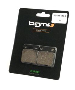 BGM45746 Brake pads -BGM 41,5 × 45,3mm- ADLY Moto Fox Plus 50 ccm Bj. 2002 (v), Moto Silver Fox 50 ccm Bj. 2002 (v), Moto Super Sonic 125 ccm Bj. 2003 (v), DAELIM Avance II 125 cc year 1998 (v), Delfino 100 ...