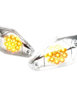 BGM5000LI Blinker-Set vorne -BGM ORIGINAL 2er Set LED- Yamaha Aerox (YQ50/L, 2-Takt), MBK Nitro (YQ50/L, 2-Takt) – Orange