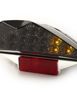 BGM5000YLN rear light -BGM ORIGINAL clear glass 15 LED with indicator function- MBK Nitro (YQ50 / L, 2-stroke), Yamaha Aerox (YQ50 / L, 2-stroke) - black