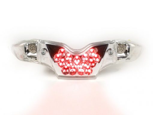 BGM5015WL taillight -BGM ORIGINAL clear glass LED honeycomb- Gilera Runner (up to 2005)