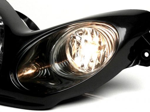 Reflektor BGM5091 -BGM Next Generation- MBK Nitro (YQ50 / L, dwusuwowy), Yamaha Aerox (YQ2 / L, dwusuwowy) - czarny