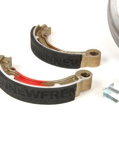 BGM5310KT2 tambour de frein arrière 8 "avec mâchoires de frein, 2 fixations -BGM PRO fonte- Vespa VNB4T à VNB6T, VBB2T