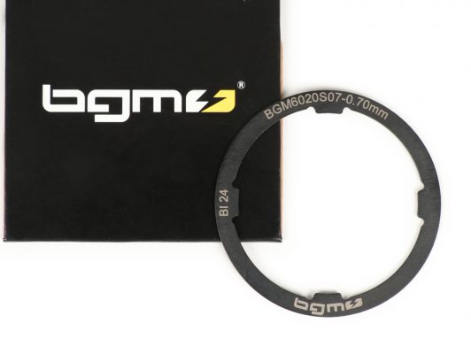 BGM6020S07肩环-BGM原始-Vespa Smallframe V50，PV125，ET3，PK-Largeframe PX Lusso（1984-），Cosa，T5 125ccm-0,70mm（+0,0 /-0,04mm）