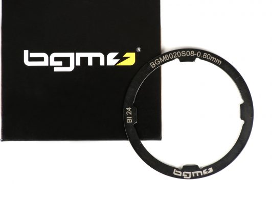 BGM6020S08 Shoulder ring -BGM ORIGINAL- Vespa Smallframe V50, PV125, ET3, PK - Largeframe PX Lusso (1984-), Cosa, T5 125ccm - 0,80mm (+0,0 / - 0,04mm)