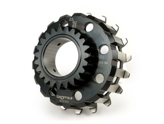 BGM6223G clutch pinion -BGM PRO- Vespa Cosa2, PX (1995-), BGM Superstrong, Superstrong CR - (for 62/63 teeth primary gear, straight teeth) - 23 teeth