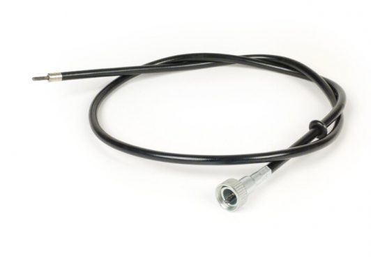 BGM6412SC Speedometer cable -BGM ORIGINAL- Vespa PX old (-1984) - black