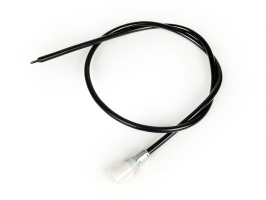 BGM6452SC Speedometer cable -BGM ORIGINAL- Vespa PK XL2 (V5N1T, V5X3T, VMX6T), PK XL2 automatic (V5P2T, VA52T), HP (V5N2T) - black