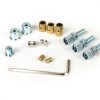 BGM6465 Adjusting screws and clamping nipple / screw nipple set -BGM ORIGINAL- Lambretta LI, LIS, SX, TV (series 2-3), DL, GP