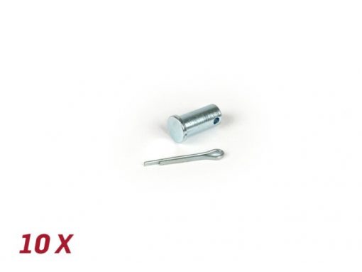 BGM6482BX clamping plate bolt Ø = 5,4x11mm + split pin, rear brake -BGM ORIGINAL- Vespa V50, 50N, PV125, ET3, PK S, PK XL1, PK XL2, ETS, VNA, VNB, VBA, VBB, Super, GL, GT, GTR, TS, Sprint, GS, SS, Rally, PX ...