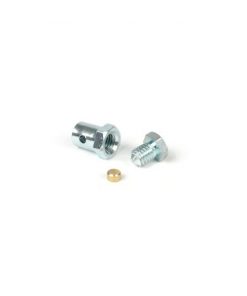 BGM6496X Clamping nipple / screw nipple -BGM ORIGINAL- Ø = 6.8x8mm- Vespa all models (used for clutch cable / gear cable in gear lever) - 10 pieces