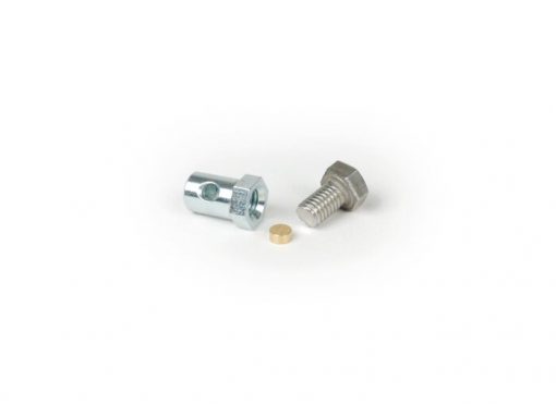 BGM6497 Clamping nipple / screw nipple -BGM ORIGINAL- Ø = 7.0 × 12.5mm- Vespa PK XL2, Vespa Cosa