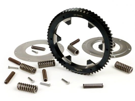 BGM6564KT Primary gear including primary repair kit BGM PRO reinforced -BGM PRO- Vespa PX200, Rally200 (helical teeth) - 64 teeth