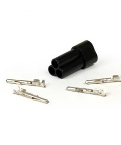 BGM6603FPL Stecker fir Verkabelung -BGM PRO, 3 Steckerkontakter- Vespa, Piaggio, Gilera - Socket