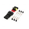 BGM66060P3 Connector set for wiring harness -BGM PRO- type series 060 AM SpecialSeal, 0.85-1.25mm², waterproof - 3 plug contacts