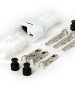Konektor BGM66090P2 disetel untuk rangkaian kabel -BGM PRO- tipe seri 090 SMTO MT Sealed, Bihr, 2 kontak steker, 0.85-1.25mm², tahan air-