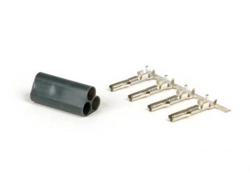 BGM660A3MPL Stecker für Kabelbaum -BGM PRO, 3 Steckkontakte, asymmetrisch- Vespa, Piaggio, Gilera – Stecker