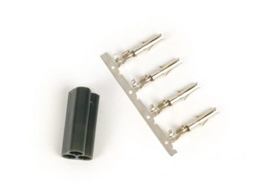 BGM660A3MPL Stecker für Kabelbaum -BGM PRO, 3 Steckkontakte, asymmetrisch- Vespa, Piaggio, Gilera – Stecker