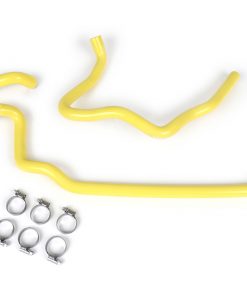 BGM6610YL Jeu de durites de radiateur -BGM PRO silicone 180 ° C- Vespa GT 125-200, Vespa GTL 125-200, Vespa GTS 125-300, Vespa GTV 125-250 - jaune