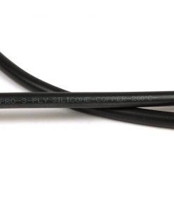 BGM6650BS1 Ateşleme kablosu -BGM PRO, Ø = 7mm- silikon 3 katlı, bakır iletken 1,5mm², 200 ° C'ye kadar, siyah - 1m