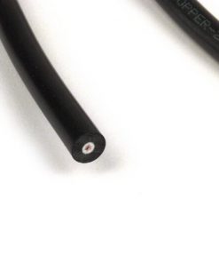 BGM6650BS1 Câble d'allumage -BGM PRO, Ø = 7mm- silicone 3 plis, conducteur cuivre 1,5 mm², jusqu'à 200 ° C, noir - 1m