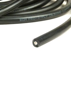 BGM6650BS5 Cable de encendido -BGM PRO, Ø = 7mm- Silicona de 3 capas, conductor de cobre 1,5mm², hasta 200 ° C, negro - 5m