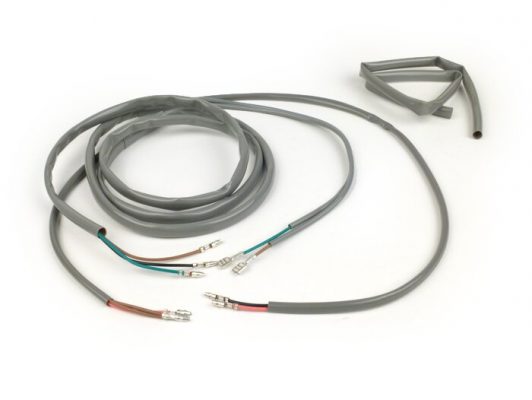 BGM6680 kablo demeti -BGM PRO Lambretta AC e-ateşleme- LI, LIS, SX, TV (seri 2-3), DL, GP - gri
