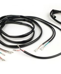 BGM6681 Mazo de cables -BGM PRO Lambretta AC e-ignition- LI, LIS, SX, TV (serie 2-3), DL, GP - negro