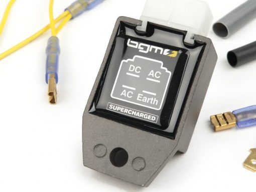 Regulador de voltaje BGM6696 -4-pin BGM PRO 6V AC / DC- universal