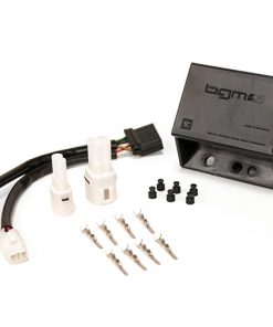 BGM6710KT1 Raddrizzatore clacson incl. Set di cavi adattatori -BGM PRO- con relè lampeggiante a LED e funzione di ricarica USB