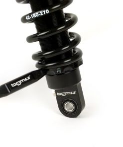 BGM7752B Rear shock absorber -BGM PRO SC / R1 SPORT, 360mm- Vespa Primavera 125, Vespa Primavera 150, Vespa Sprint 125, Vespa Sprint 150 - black