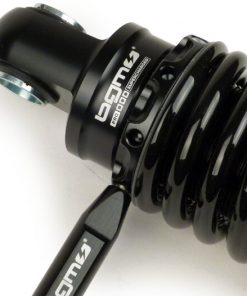 BGM7772 Stoßdämpfer hinten -BGM PRO R12 V2 Black Edition, 300-310mm- Lambretta LI, LIS, SX, TV, DL, GP – schwarz