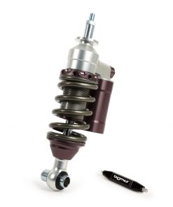 BGM7780 Shock absorber depan -BGM PRO SC / F16 COMPETITION, 200mm- Vespa V50, PV125, ET3 - abu-abu