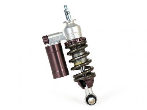 BGM7780 Shock absorber depan -BGM PRO SC / F16 COMPETITION, 200mm- Vespa V50, PV125, ET3 - abu-abu