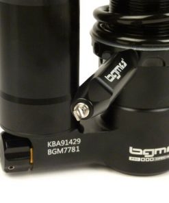 BGM7781B Shock absorber depan -BGM PRO SC / F16 COMPETITION, 240mm- Vespa PX80, PX125, PX150, PX200, T5 125cc - hitam
