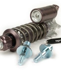 BGM7783N Front shock absorber -BGM PRO SC / F16 COMPETITION, 195mm + 205mm- Vespa PK - gray