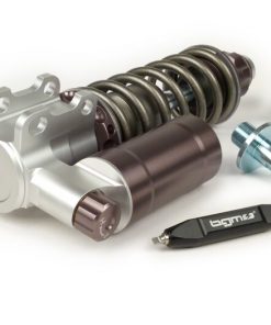 BGM7783N Front shock absorber -BGM PRO SC / F16 COMPETITION, 195mm + 205mm- Vespa PK - gray