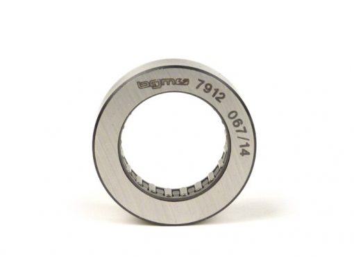 BGM7912 roller bearing (21,8 × 34,1 × 12,4mm) -BGM PRO- (used for auxiliary shaft Vespa SS180 (VSC1T), GS160 / GS4 (VSB1T))