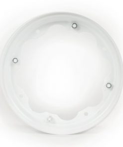 BGM7960B rim -BGM ORIGINAL- Lambretta LI series 1-3, LI S, SX, TV series 2-3 - white