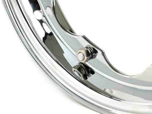 Vành BGM7960C -BGM ORIGINAL- Lambretta LI series 1-3, LI S, SX, TV, GP, DL series 2-3 - chrome