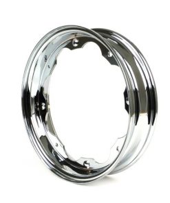 Pelek BGM7960C -BGM ORIGINAL- Lambretta LI seri 1-3, LI S, SX, TV, GP, DL seri 2-3 - chrome