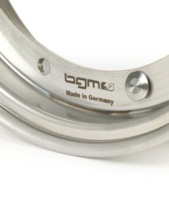 BGM7991 Rim -BGM PRO 2.10-10 inch- Vespa (type PX) - Vespa Smallframe V50, 50N, Special, PV, ET3, PK50-125 (S / XL / XL2), Largeframe PX, T5, Sprint, Rally, GT / GTR, LML Star, Deluxe - stainless steel