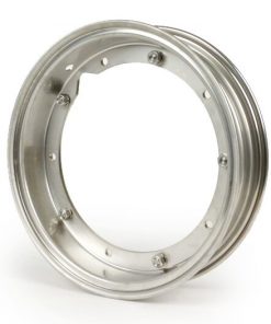 BGM7991 Rim -BGM PRO 2.10-10 дюймів - Vespa (тип PX) - Vespa Smallframe V50, 50N, Special, PV, ET3, PK50-125 (S / XL / XL2), Largeframe PX, T5, Sprint, Rally, GT / GTR, LML Star, Deluxe - нержавіюча сталь