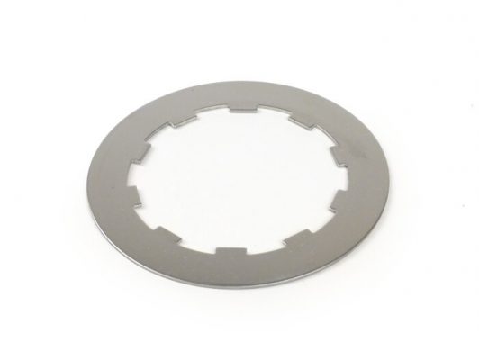 BGM8004S clutch steel disc -BGM ORIGINAL- Lambretta LI, LIS, SX, TV (series 2-3), DL, GP - 1,5mm