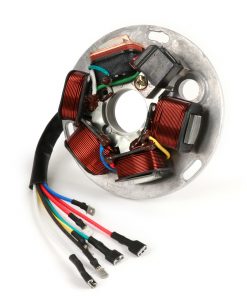 BGM8027 Zündung -BGM ORIGINAL Grundplatte V2.5 Silikon- Vespa PX alt (mit Batterie 1982-1984) – 7 Kabel