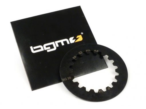 BGM8040S Clutch steel plate -BGM PRO Cosa2- Vespa Cosa2, PX (from 1995), position 3 + 4, without notch - 1,5mm - (2x required)