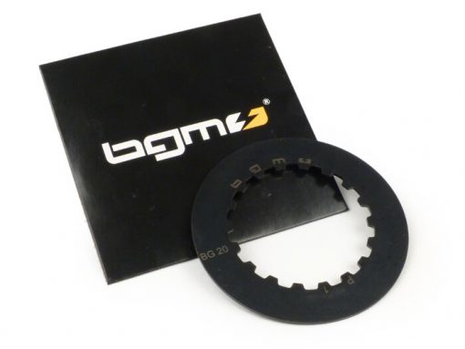 BGM8040SB Clutch Stahlplack -BGM PRO Cosa2- Vespa Cosa2, PX (ab 1995), Positioun 1 (Basisplack) - 2,0mm - (1x erfuerderlech)