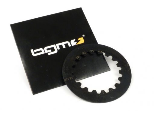 BGM8040SL Clutch steel plate -BGM PRO Cosa2- Vespa Cosa2, PX (from 1995), position 2, with notch - 1,5mm - (1x required)