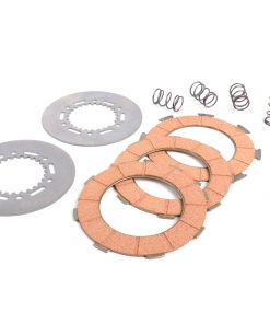 BGM8073KT clutch linings -BGM ORIGINAL type 7-springs (Vespa Rally200, PX200, T5 125ccm) - 3-discs premium quality (including springs and steel discs)