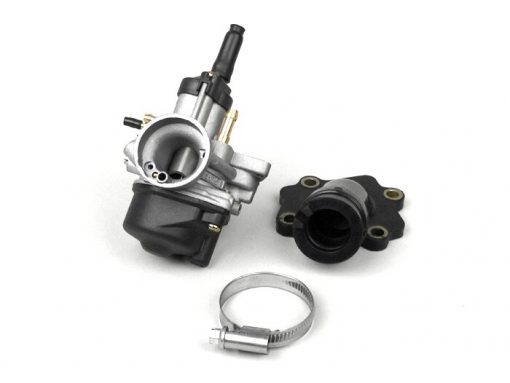 Kit carburateur BGM8582K -BGM Pro 17,5 mm PHBN- Minarelli 50 cc 2 temps (horizontal, électrochoc) -