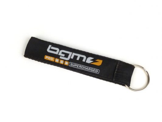 BGM9999 Porte-clés -BGM PRO SUPERCHARGED- noir